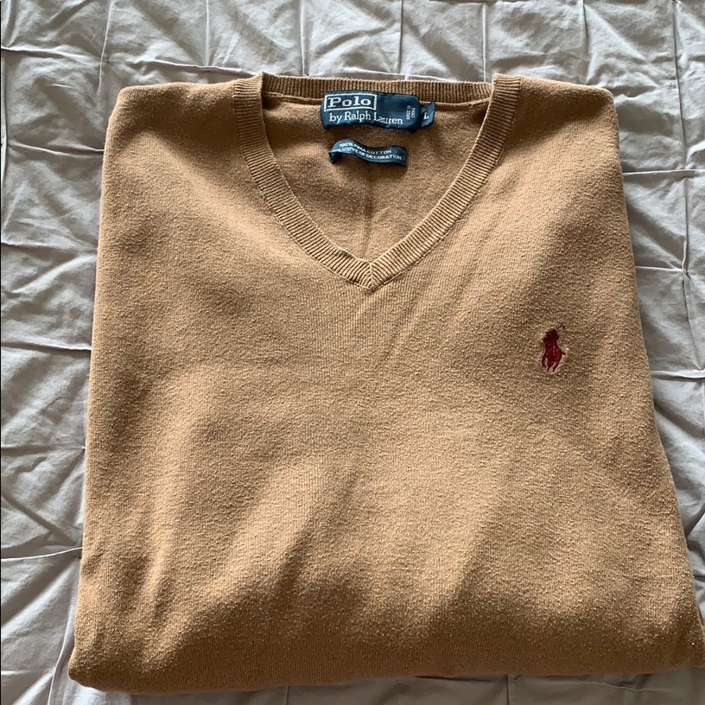 Cotton long sleeve sweater